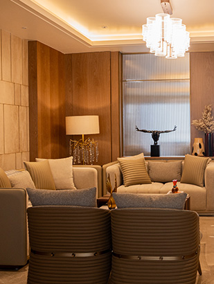 Luxury bedroom in Atam Vatika