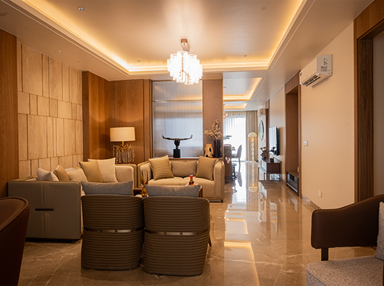 An image depicting Luxury 3 BHK flat